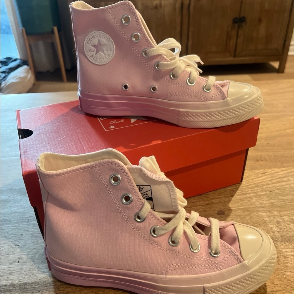 Converse Pink High-Top Sneakers